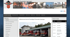 Desktop Screenshot of feuerwehr-ispringen.net